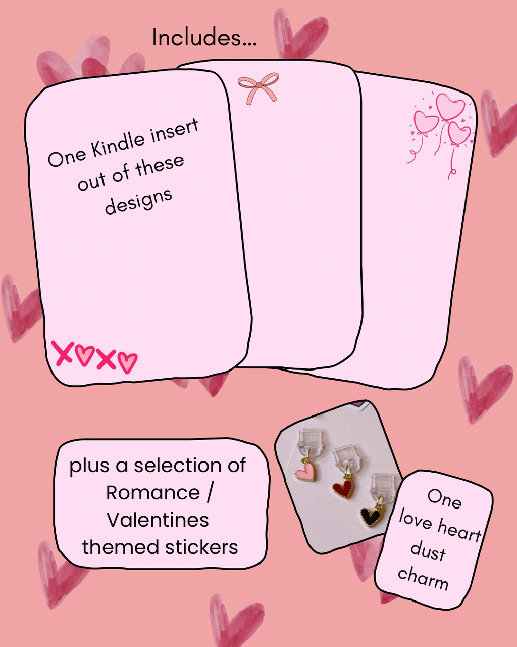 Galentines Kindle Accessory Pack 🎀