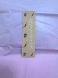 Coral Spicy Latte Bookmark