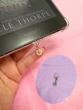 Pearl Flower Charm